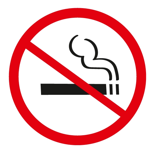 Ценники - Наклейка "Курить запрещено", Мультилейбл