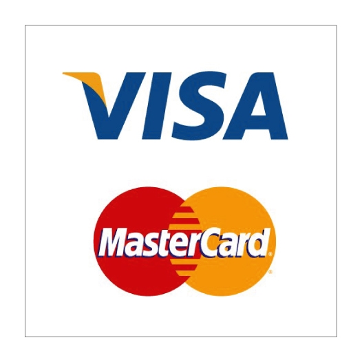 Ценники - Наклейка "Visa, Master Card", Мультилейбл