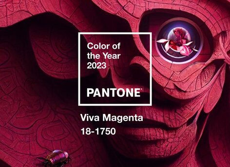 Pantone представив колір 2023 року – Viva Magenta