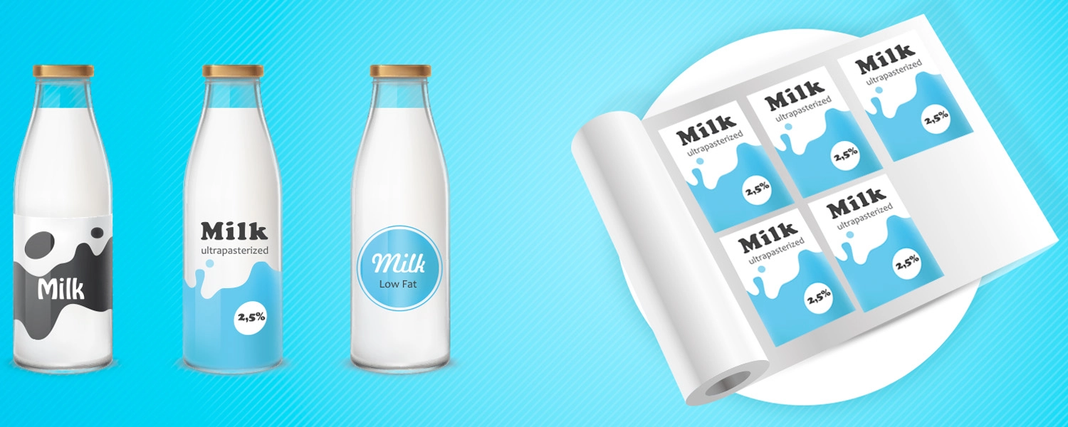 Друк етикеток для молочної продукції, фото 1