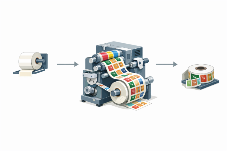 Рулонний друк етикеток: принцип роботи та переваги